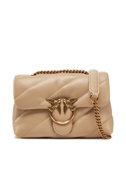 Torebka PINKO Love Puff Mini Cl PE 25 PLTT 100039 A0F2 Beżowy - id: 8057769912077 - marki Pinko - 182061808 Torebka PINKO Love Puff Mini Cl PE 25 PLTT 100039 A0F2 Beżowy ze sklepu eobuwie.pl w kategorii Kopertówki - zdjęcie 182061808