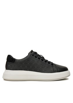 Sneakersy Calvin Klein Cupsole Lace Up Mono HW0HW02445 Czarny ze sklepu eobuwie.pl w kategorii Buty sportowe damskie - zdjęcie 182061886