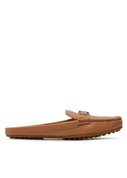 Klapki Lauren Ralph Lauren 802937814009 Brązowy ze sklepu eobuwie.pl w kategorii Klapki damskie - zdjęcie 182061897