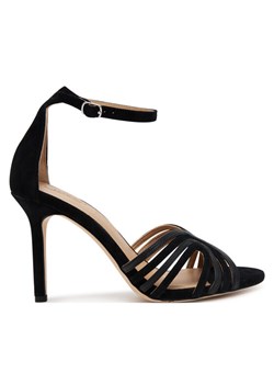 Sandały LAUREN RALPH LAUREN Allie 802966856003 Czarny ze sklepu eobuwie.pl w kategorii Sandały damskie - zdjęcie 182061918