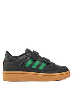 Sneakersy adidas Rapid Court JS0637 Czarny ze sklepu eobuwie.pl w kategorii Buty sportowe dziecięce - zdjęcie 182062109