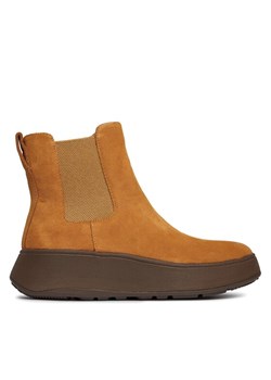 Sztyblety FitFlop F-Mode GR7-A77 Brązowy ze sklepu eobuwie.pl w kategorii Botki - zdjęcie 182062265