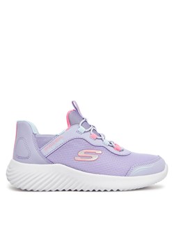 Sneakersy Skechers Bounder-Simple Cute 303585L/LAV Fioletowy ze sklepu eobuwie.pl w kategorii Buty sportowe dziecięce - zdjęcie 182062318