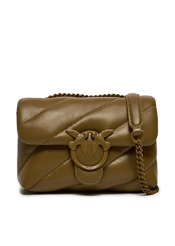 Torebka PINKO Love Puff Mini Cl AI 24-25 PLTT 100039 A1JO Brązowy ze sklepu eobuwie.pl w kategorii Kopertówki - zdjęcie 182062369