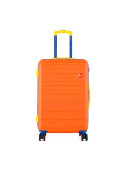 Walizka średnia Semi Line T5843-2 Pomarańczowy ze sklepu eobuwie.pl w kategorii Walizki - zdjęcie 182062405