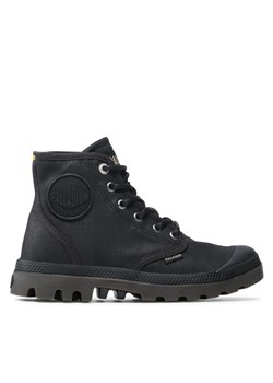 Trapery Palladium Pampa Hi Wax U 77222-008-M Czarny ze sklepu eobuwie.pl w kategorii Workery damskie - zdjęcie 182062459