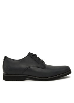 Półbuty Timberland Woodhull Leather Oxford TB0A2CWA0011 Czarny ze sklepu eobuwie.pl w kategorii Buty eleganckie męskie - zdjęcie 182062687