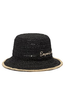 Kapelusz Emporio Armani EX000010 AF12698 UC001 Czarny ze sklepu eobuwie.pl w kategorii Kapelusze męskie - zdjęcie 182062696