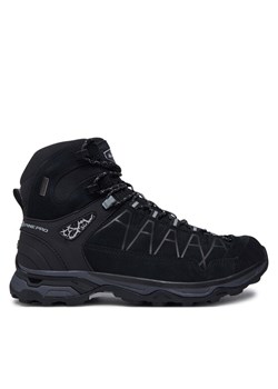 Trekkingi ALPINE PRO Vete UBTD406990PL Czarny ze sklepu eobuwie.pl w kategorii Buty trekkingowe męskie - zdjęcie 182062768