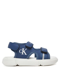 Sandały Calvin Klein Jeans V3B2-83023-1591 M Niebieski ze sklepu eobuwie.pl w kategorii Sandały dziecięce - zdjęcie 182062837