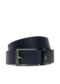 Pasek Męski Tommy Hilfiger Layton Adj 3.5 AM0AM12662 Granatowy ze sklepu eobuwie.pl w kategorii Paski męskie - zdjęcie 182063075