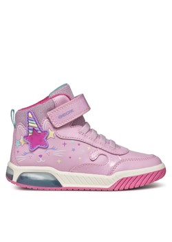 Sneakersy Geox J Inek Girl J46ASB 0BCKC C8206 D Różowy ze sklepu eobuwie.pl w kategorii Buty sportowe dziecięce - zdjęcie 182063167