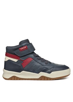 Sneakersy Geox J Perth Boy J367RF 0MEFU C4244 M Granatowy ze sklepu eobuwie.pl w kategorii Buty sportowe dziecięce - zdjęcie 182063276