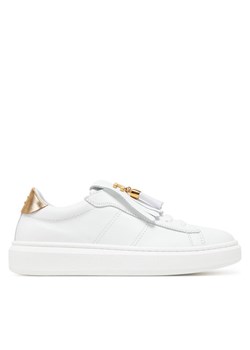 Sneakersy Elisabetta Franchi F4-A9E-0232 Biały ze sklepu eobuwie.pl w kategorii Buty sportowe damskie - zdjęcie 182063288