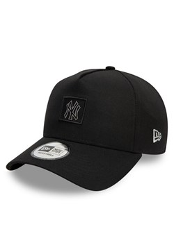 Czapka z daszkiem New Era Metallic Patch Eframe New York Yankees 60595208 Czarny ze sklepu eobuwie.pl w kategorii Czapki z daszkiem damskie - zdjęcie 182063487
