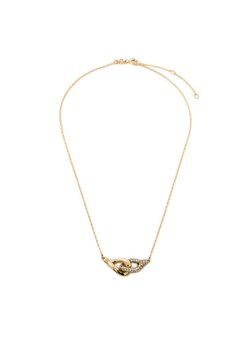 Bransoletka Tory Burch Interlocking Wishbone Bracelet 163709 Złoty ze sklepu eobuwie.pl w kategorii Bransoletki - zdjęcie 182063596