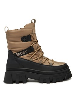 Botki Lee Cooper LCJ-24-47-3143LA Brązowy ze sklepu eobuwie.pl w kategorii Botki - zdjęcie 182063667