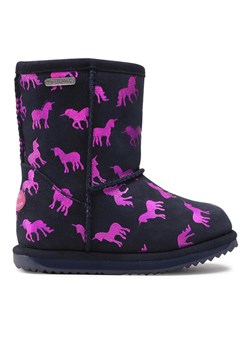Śniegowce EMU Australia Rainbow Unicorn Brumby K12373 Czarny ze sklepu eobuwie.pl w kategorii Buty zimowe dziecięce - zdjęcie 182063818