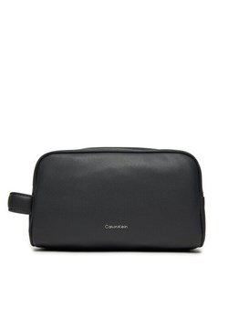 Kosmetyczka Calvin Klein Ck Must Washbag K50K512801 Czarny ze sklepu eobuwie.pl w kategorii Kosmetyczki - zdjęcie 182064036