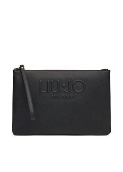Torebka Liu Jo M Envelope AA5154 E0087 Czarny ze sklepu eobuwie.pl w kategorii Kopertówki - zdjęcie 182064057