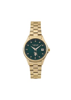 Zegarek U.S. Polo Assn. Louise USP8342GR Złoty ze sklepu eobuwie.pl w kategorii Zegarki - zdjęcie 182064085