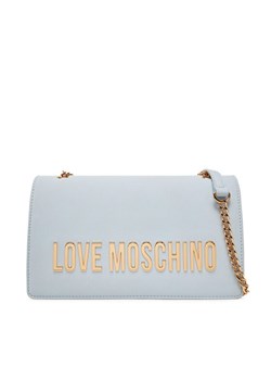 Torebka LOVE MOSCHINO JC4192PP1MKD0712 Błękitny ze sklepu eobuwie.pl w kategorii Kopertówki - zdjęcie 182064098