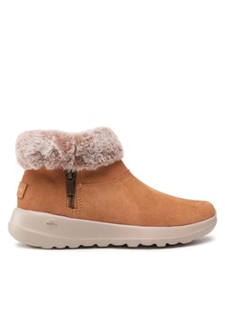 Botki Skechers Go Joy 144003/CSNT Brązowy ze sklepu eobuwie.pl w kategorii Śniegowce damskie - zdjęcie 182064159