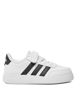 Sneakersy adidas Breaknet 2.0 El C IE3792 Biały ze sklepu eobuwie.pl w kategorii Buty sportowe dziecięce - zdjęcie 182064168