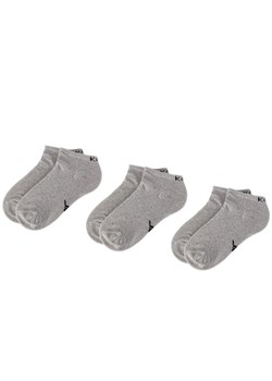 Zestaw 3 par niskich skarpet unisex Kappa 704275 Szary ze sklepu eobuwie.pl w kategorii Skarpetki damskie - zdjęcie 182064177