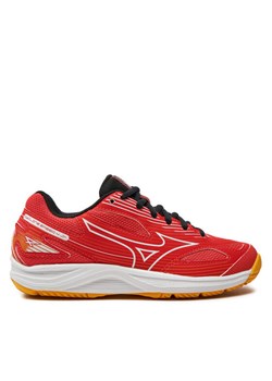 Buty halowe Mizuno Cyclone Speed 4 Jr V1GD2310 Koralowy ze sklepu eobuwie.pl w kategorii Buty sportowe dziecięce - zdjęcie 182064328