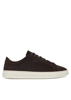 Sneakersy BOSS Kieran 50541868 Brązowy ze sklepu eobuwie.pl w kategorii Buty sportowe męskie - zdjęcie 182064478