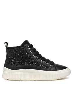 Sneakersy Geox J Laquinny Girl J46M3D 0EWBC C9999 M Czarny ze sklepu eobuwie.pl w kategorii Buty sportowe dziecięce - zdjęcie 182064748