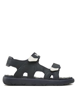 Sandały Timberland Perkins Row 2-Strap TB0A5N4B0191 Granatowy ze sklepu eobuwie.pl w kategorii Sandały dziecięce - zdjęcie 182065025