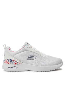 Sneakersy Skechers Skech-Air Dynamight-Laid Out 149756/WMLT Biały ze sklepu eobuwie.pl w kategorii Buty sportowe damskie - zdjęcie 182065026