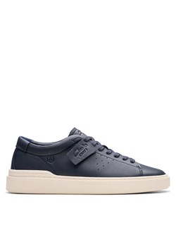 Sneakersy Clarks Craft Swift 26176133 Granatowy ze sklepu eobuwie.pl w kategorii Buty sportowe męskie - zdjęcie 182065095