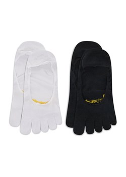Zestaw 2 par stopek unisex Vibram Fivefingers Ghost S15G12P Biały ze sklepu eobuwie.pl w kategorii Skarpetki męskie - zdjęcie 182065326