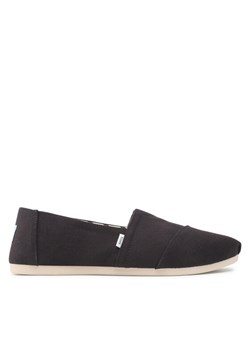 Półbuty Toms Alpargata 10017732 Czarny ze sklepu eobuwie.pl w kategorii Espadryle damskie - zdjęcie 182065427