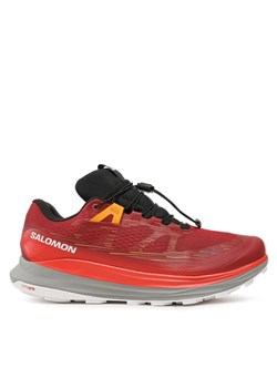 Buty do biegania Salomon Ultra Glide 2 L47216500 Czerwony ze sklepu eobuwie.pl w kategorii Buty sportowe męskie - zdjęcie 182065496