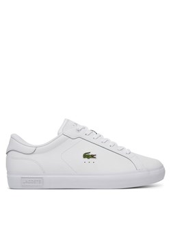 Sneakersy Lacoste Powercourt 7-49SMA0081 Biały ze sklepu eobuwie.pl w kategorii Buty sportowe męskie - zdjęcie 182065559