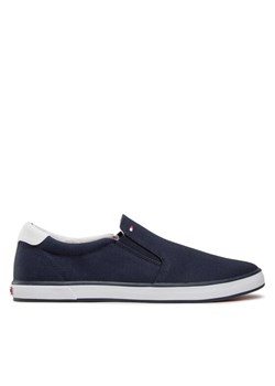 Tenisówki Tommy Hilfiger Harlow 2D FM0FM00597 Granatowy ze sklepu eobuwie.pl w kategorii Trampki męskie - zdjęcie 182065585