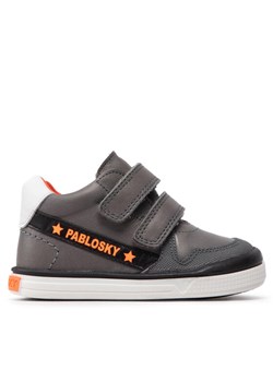 Sneakersy Pablosky StepEasy by Pablosky 022250 M Szary ze sklepu eobuwie.pl w kategorii Buty sportowe dziecięce - zdjęcie 182065687