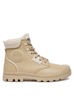 Trapery Palladium 94380-235-M Beżowy ze sklepu eobuwie.pl w kategorii Workery damskie - zdjęcie 182065827