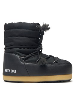 Śniegowce Moon Boot Evx Light Nylon 80D1470010 Czarny ze sklepu eobuwie.pl w kategorii Śniegowce damskie - zdjęcie 182065996