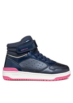 Sneakersy Geox J Washiba Girl J36HXA 0AJ02 C4002 M Granatowy ze sklepu eobuwie.pl w kategorii Buty sportowe dziecięce - zdjęcie 182066186