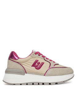 Sneakersy Liu Jo Amazing 25 BA5049 PX003 Beżowy ze sklepu eobuwie.pl w kategorii Buty sportowe damskie - zdjęcie 182066315