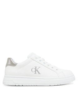 Sneakersy Calvin Klein Jeans Low Cut Lace-UP V3A9-82013-1355X S Biały ze sklepu eobuwie.pl w kategorii Buty sportowe dziecięce - zdjęcie 182066489