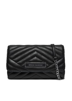 Torebka Armani Exchange 948481 4R742 00020 Czarny ze sklepu eobuwie.pl w kategorii Kopertówki - zdjęcie 182066615
