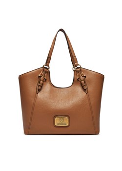 Torebka LOVE MOSCHINO JC4270PP0LKB0208 Brązowy ze sklepu eobuwie.pl w kategorii Torby Shopper bag - zdjęcie 182066668