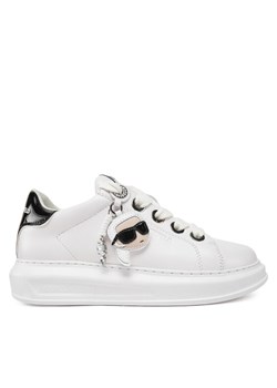 Sneakersy KARL LAGERFELD KL62576T Biały ze sklepu eobuwie.pl w kategorii Buty sportowe damskie - zdjęcie 182066719
