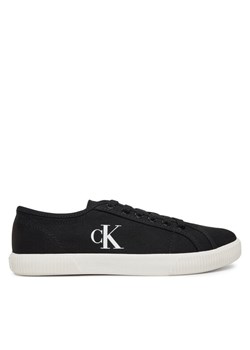 Tenisówki Calvin Klein Jeans Ess Vulc Low Cv Mg Wn YW0YW01762 Czarny - id: 0000304826689 - marki Calvin Klein - 182066819 Tenisówki Calvin Klein Jeans Ess Vulc Low Cv Mg Wn YW0YW01762 Czarny ze sklepu eobuwie.pl w kategorii Trampki damskie - zdjęcie 182066819